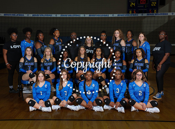 Lady Bears V-Ball-92