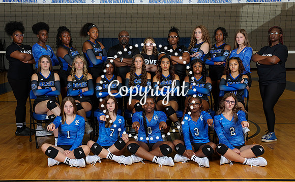 Lady Bears V-Ball-93