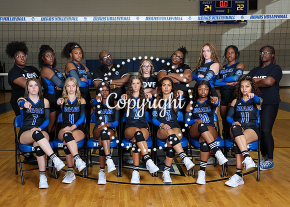 Lady Bears V-Ball-91