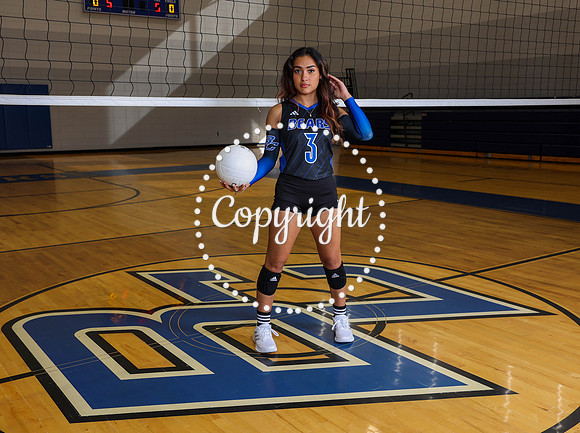 Lady Bears V-Ball-75